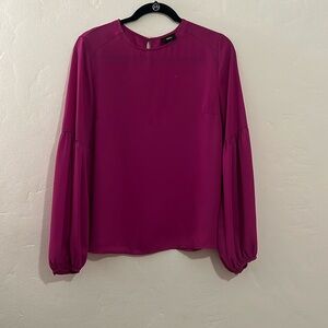 Magenta blouse